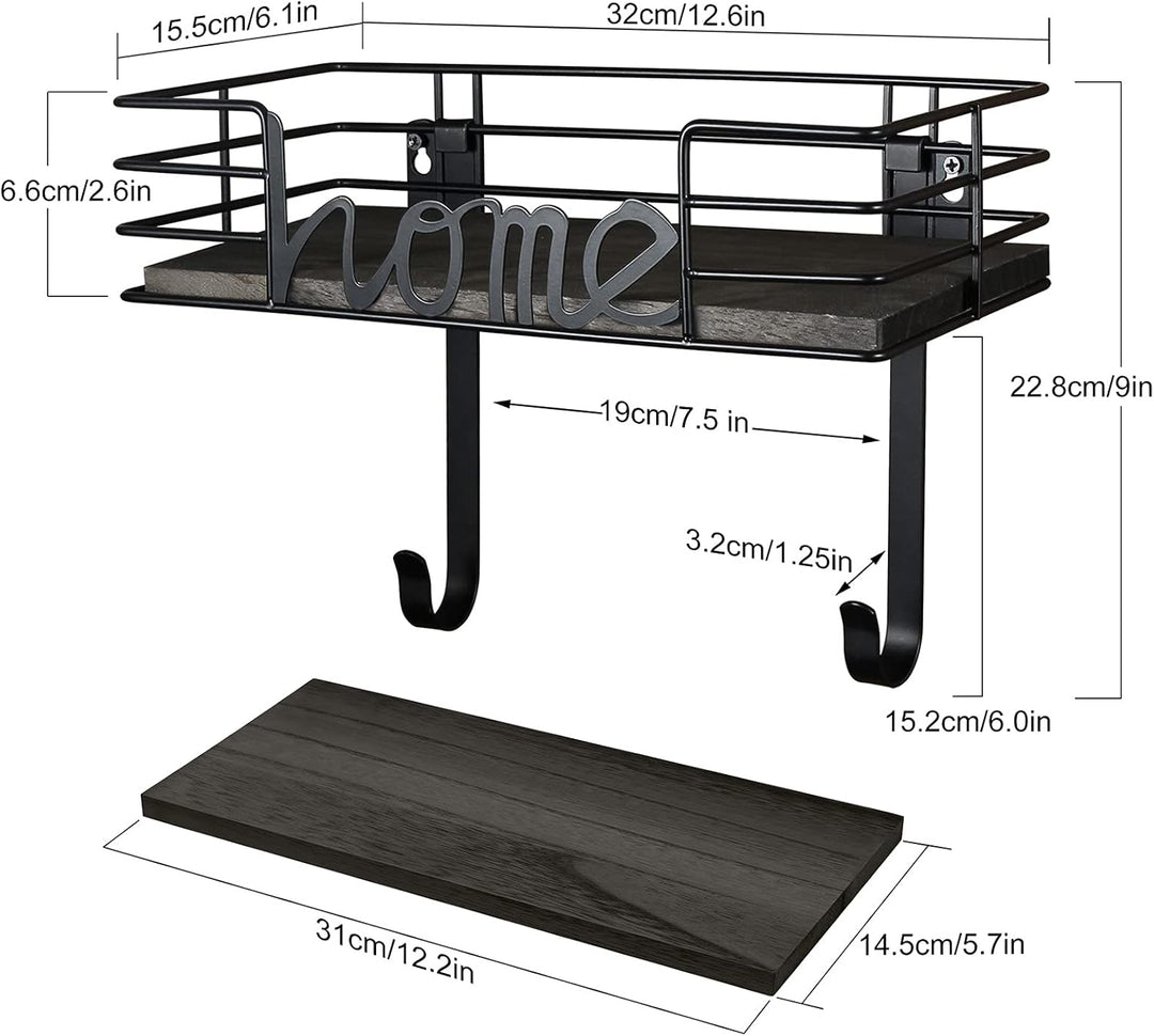 TJ.Moree Wäscheraum-Dekor-Bügelbrett-Kleiderbügel-Wandhalterung, Eisen und Bügelbretthalter, Wäscher