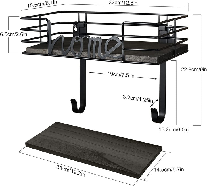 TJ.Moree Wäscheraum-Dekor-Bügelbrett-Kleiderbügel-Wandhalterung, Eisen und Bügelbretthalter, Wäscher