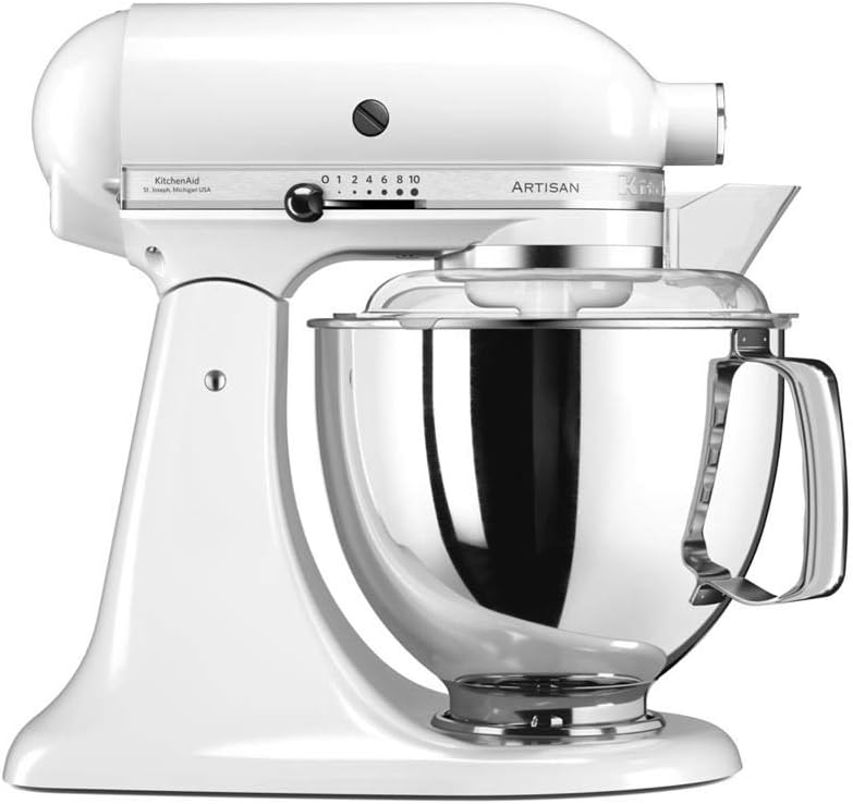 KitchenAid Küchenmaschine Artisan 4,8L Weiss