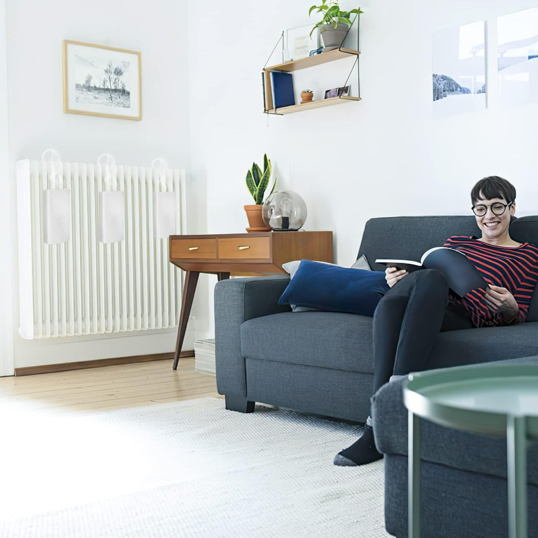 Lospitch Heizkörper Luftbefeuchter Keramik Wasserverdunster für die Heizung – 4 Stück Luftbefeuchter