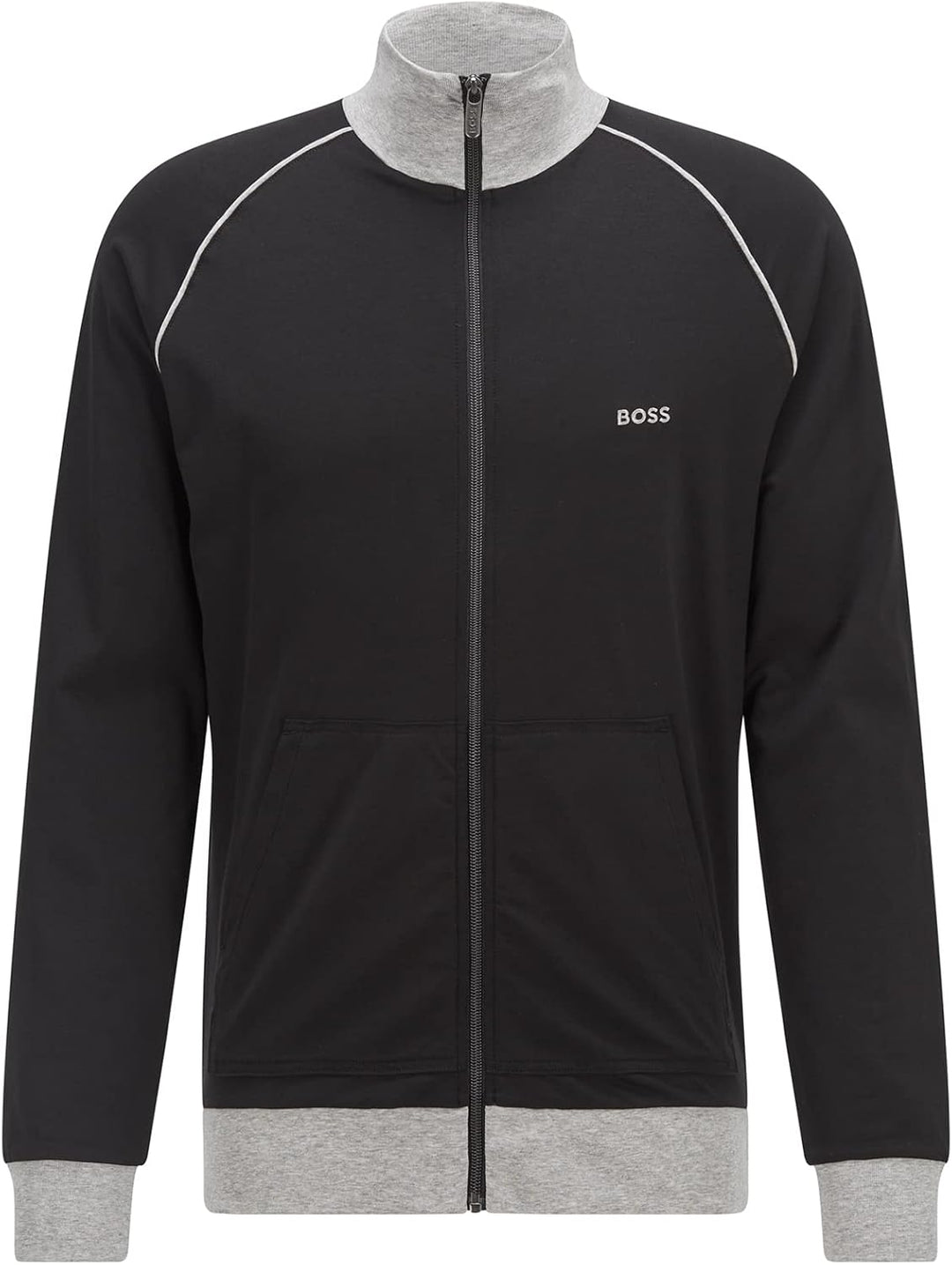 BOSS Herren B-mix&match Jacket Zip Jacke, Schwarz, 3XL Grosse Grössen EU