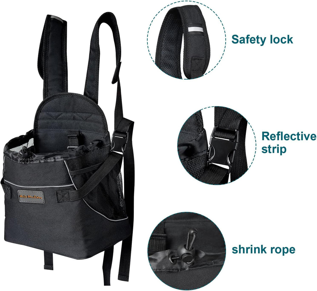 Cinf Hunderucksack Katzenrucksack für kleine Hunde Katzen Tragerucksack Fronttasche Tragetasche Hund