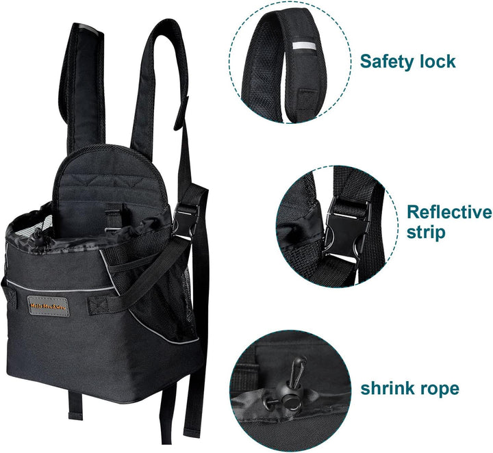 Cinf Hunderucksack Katzenrucksack für kleine Hunde Katzen Tragerucksack Fronttasche Tragetasche Hund