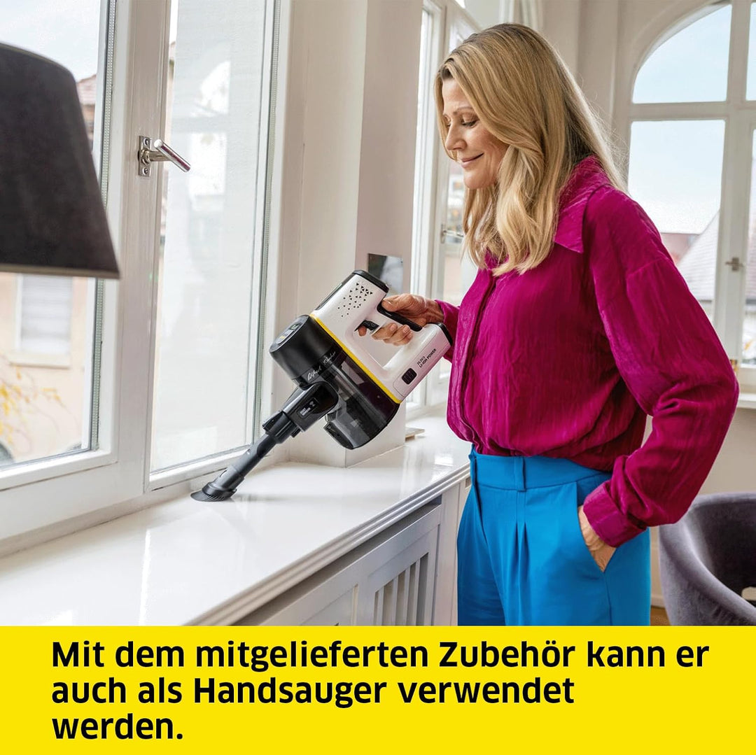 Kärcher Akku-Staubsauger VC 7 Signature Line, 2 Saugstufen, Laufzeit: bis zu 60 min., Gewicht: 2,6 k
