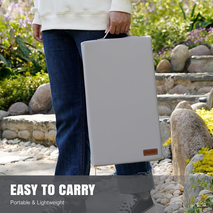 HappyPicnic Knieschoner, 5,1 cm dick, wasserdicht, Schaumstoff-Kniematten, Kissen für Garten, Hof, A