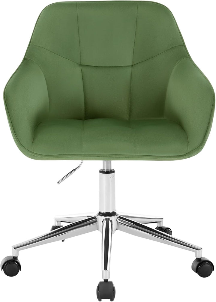 WOLTU Homeoffice Stuhl, Schreibtischstuhl, Drehstuhl, Schminkstuhl, höhenverstellbar, bis 150 kg bel