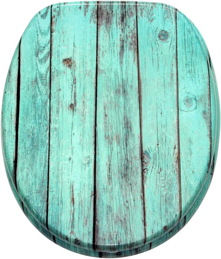 Sanilo WC Sitz, viele schöne Holz Toilettendeckel zur Auswahl, hochwertige und stabile Qualität (Lum