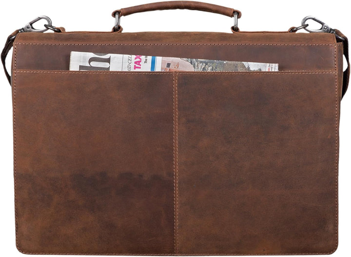 STILORD 'Jonathan' Elegante Aktentasche klassische Büro Business Schultertasche gross 15,6 Zoll mit