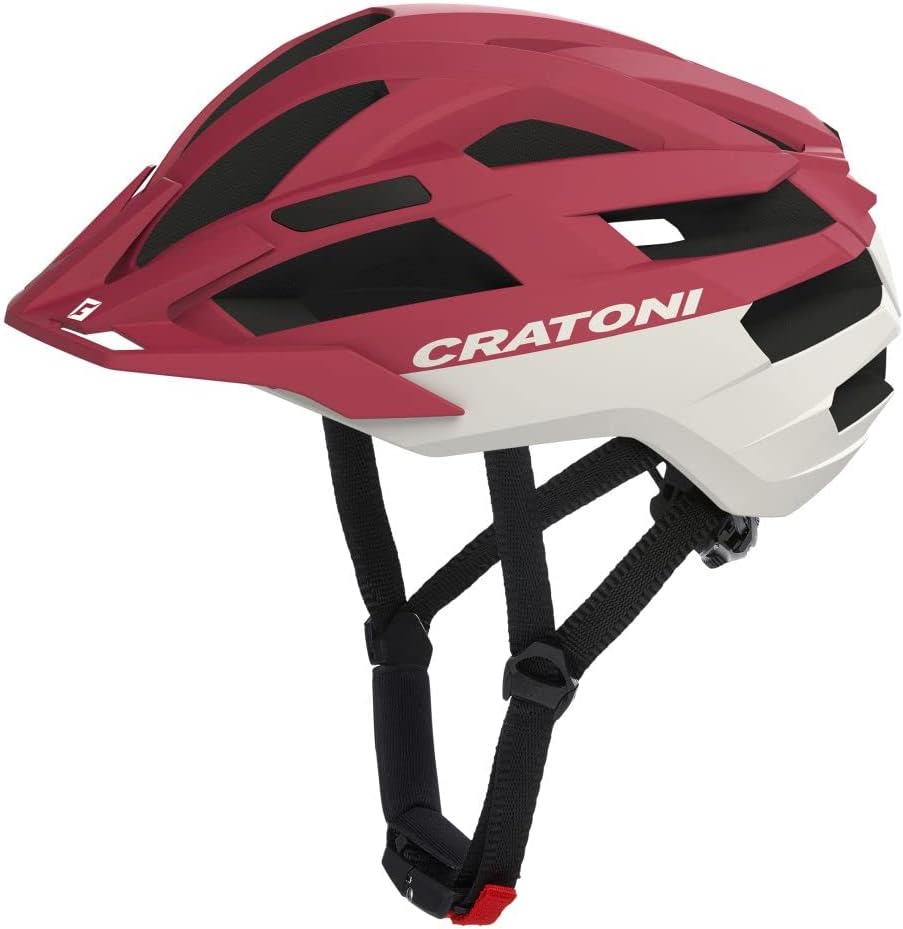 Cratoni Fahrradhelm C-Boost Rot Matt M/L, Rot Matt M/L