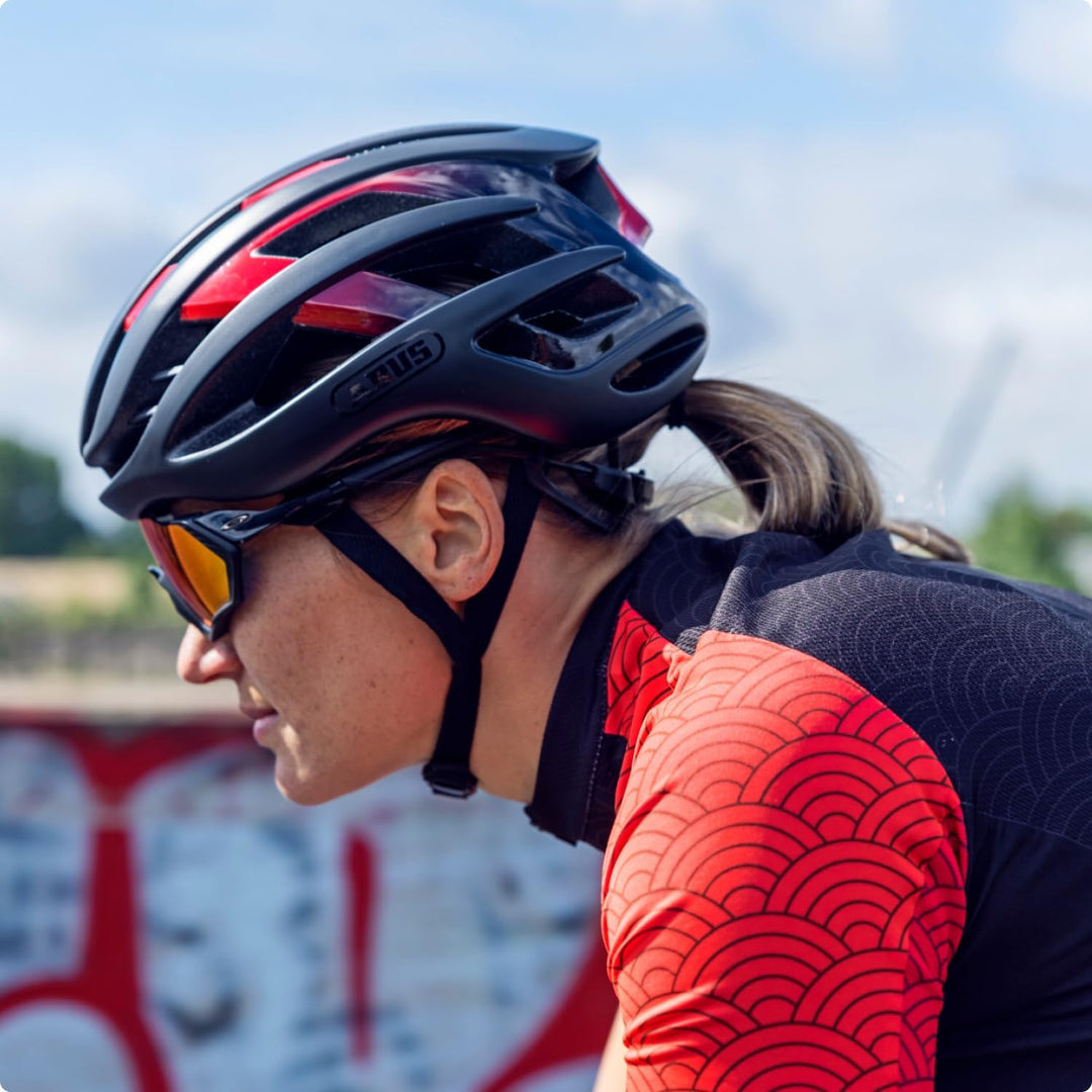 ABUS Rennradhelm AirBreaker - High-End Fahrradhelm für den professionellen Radsport - für Jugendlich