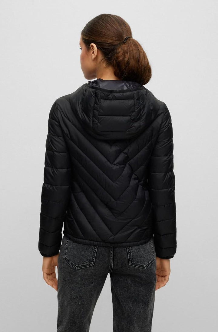 BOSS Damen C_palatto Outerwear-Jacket 40 Black1, 40 Black1