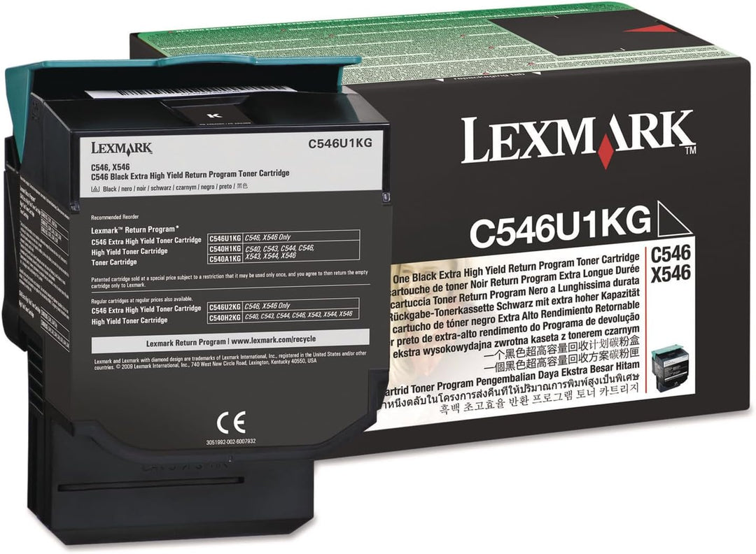 Lexmark C546U1KG Toner, schwarz