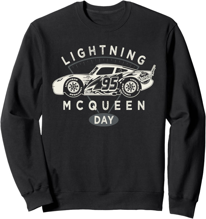 Disney and Pixar's Cars 95 Profile Lightning McQueen Day Sweatshirt