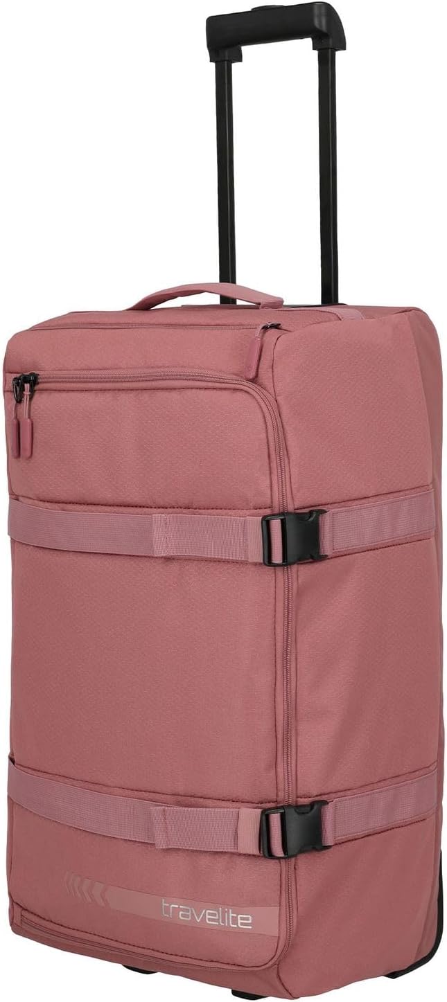 travelite Trolley Reisetasche Grösse L, Gepäck Serie KICK OFF: Praktische Reisetasche mit Rollen für