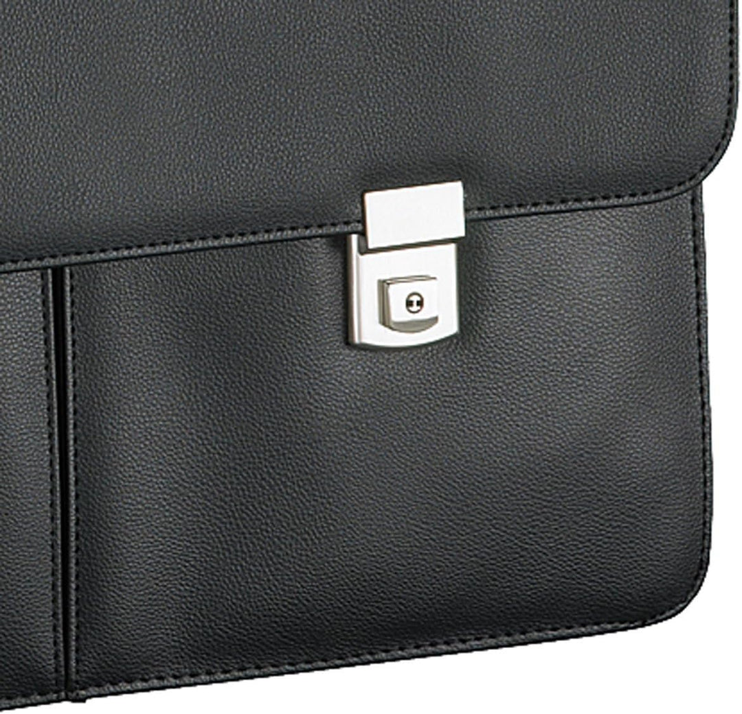 Aktentasche-Arbeitstasche-Umhängetasche Tasche-Schwarz 42 x30x16cm–Bowatex