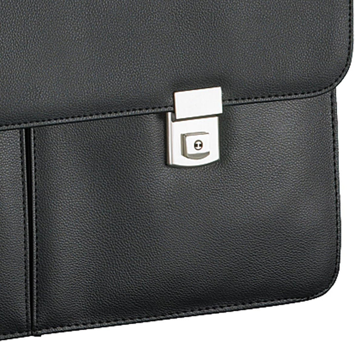 Aktentasche-Arbeitstasche-Umhängetasche Tasche-Schwarz 42 x30x16cm–Bowatex