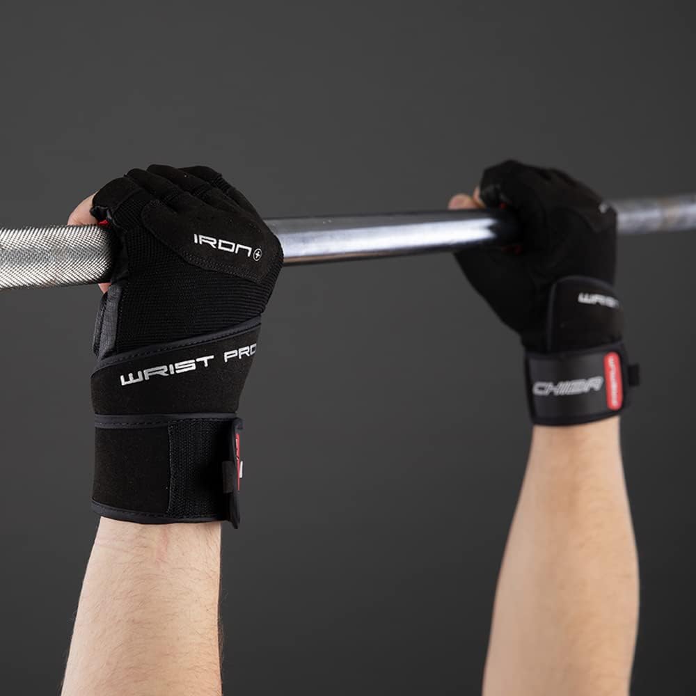 Chiba Erwachsene Handschuhe Iron Plus II M Schwarz, M Schwarz