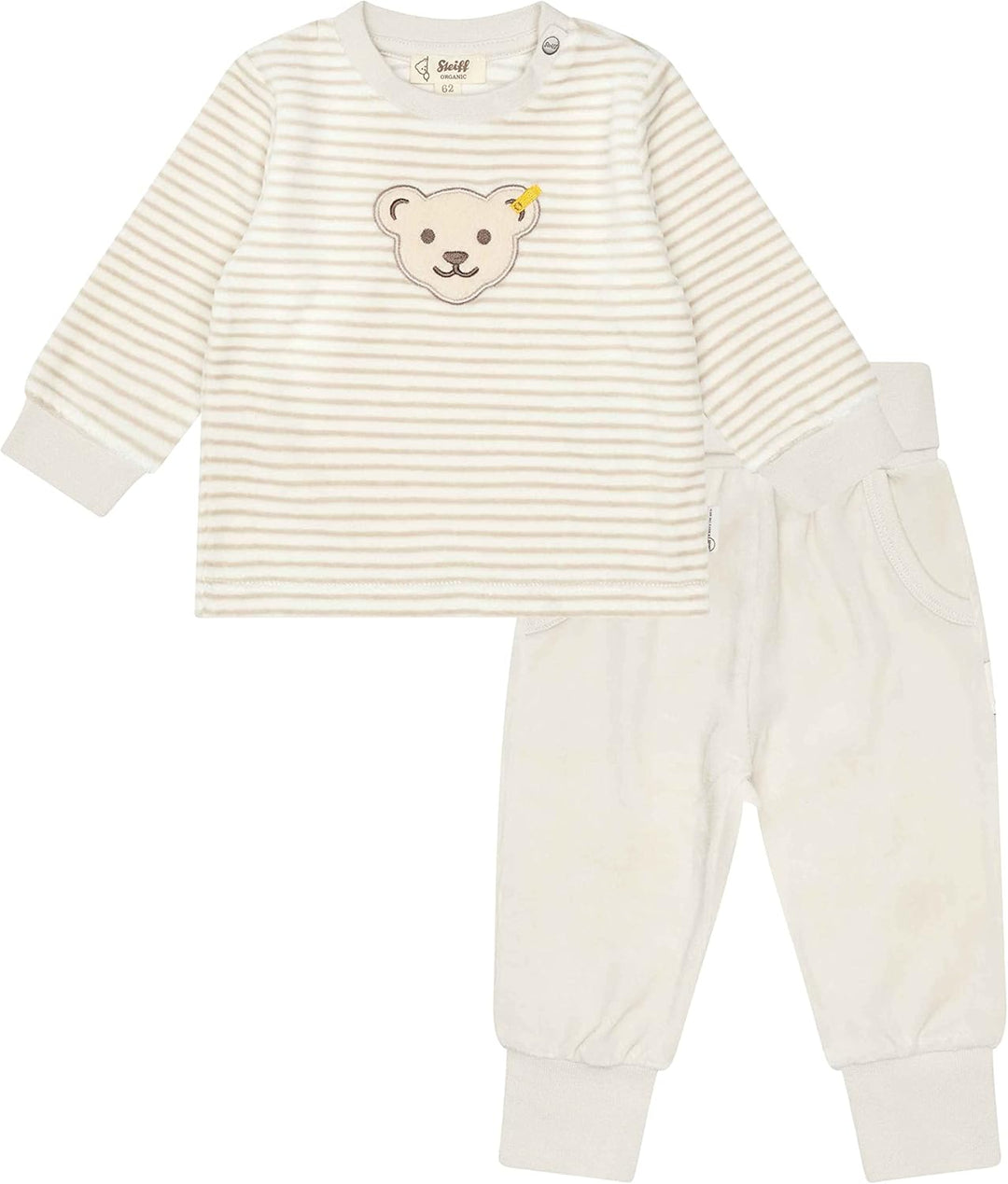 Steiff Unisex Baby Set Hose + Sweatshirt 68 Wind Chime, 68 Wind Chime