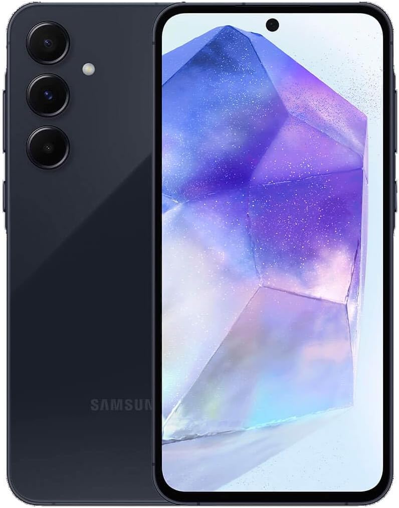 SAMSUNG Galaxy A55 5G Smartphone 128 GB Mitternachtsblau