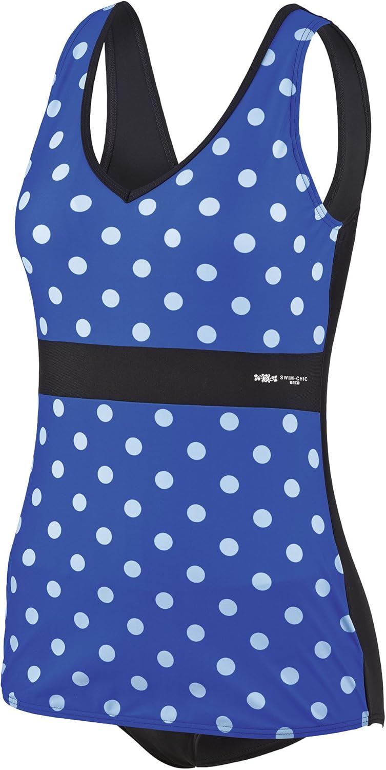 Beco Baby Carrier Damen Beco Badeanzug, D-Cup Rock-a-Bella Badeanzug 40 Blau, 40 Blau