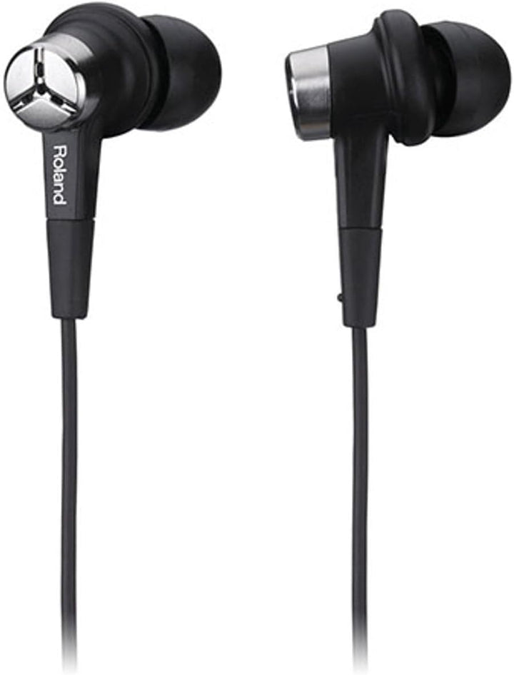 Roland CS-10EM Binaurale (3D) In-Ear-Kopfhörer, schwarz Single, Single
