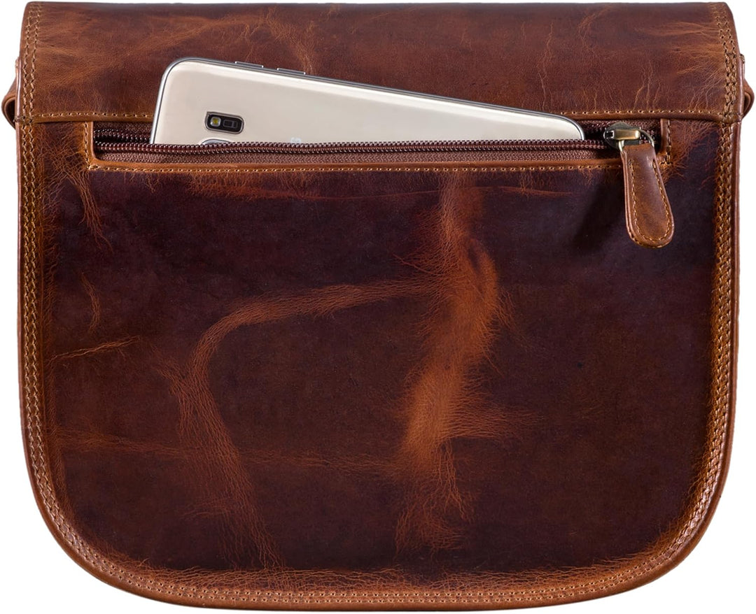 STILORD 'Willow' Damen Umhängetasche Leder Handtasche Frauen Damen Abendtasche Freizeittasche Ledert