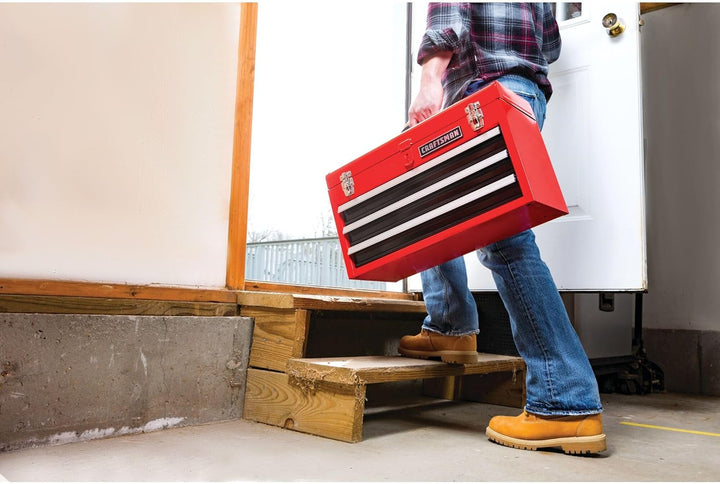 CRAFTSMAN CMST53005RB 3-DWR PORTABLE CHEST W/WRENCH ORG