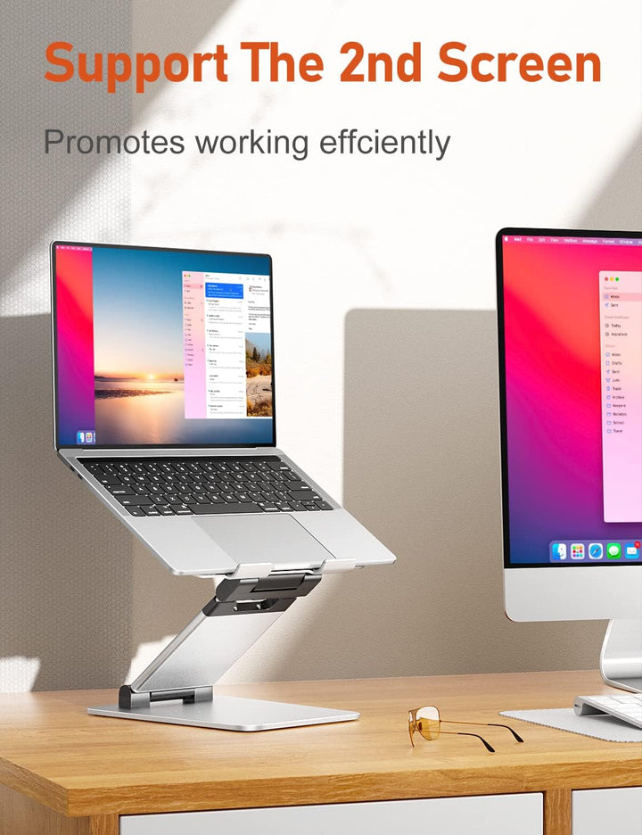 Laptop Ständer Im Stehen Arbeiten, Hoch Höhenverstellbar Laptopständer, Notebook Stand, Erstellen Si