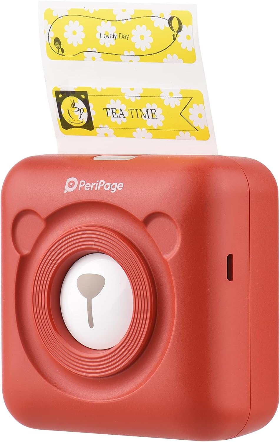 Bisofice PeriPage Mini-Drucker, Handy-Drucker, Mini-Tasche, Thermodrucker, kabellos, BT-Bild, Foto-E