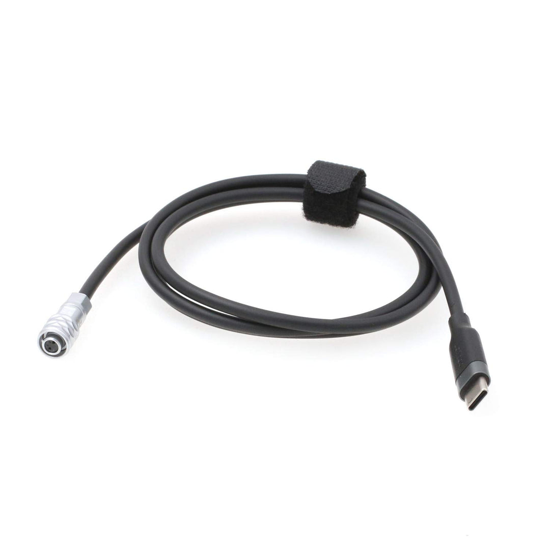 HangTon USB C-Stromkabel für PD Power Bank/DJI RS2 zu Blackmagic Design BMPCC Taschenkamera 4K 6K 3'