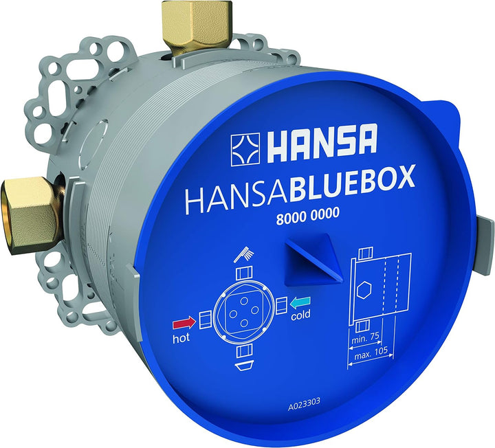 Hansa 80000000 Unterputz-Grundeinheit / Einbaukörper HANSABLUEBOX | Multifix-Befestigungssystem, eig