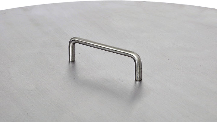 85 cm Deckel für Feuerschalen Feuertonnen Schwenkgrills aus 2,0 mm Stahl mit Griff - Feuerdeckel