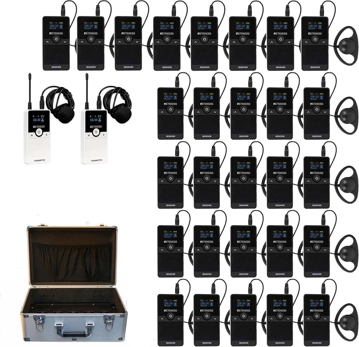 Retekess TT116 Wireless Tour Guide System, 200M Kabelloses Reiseleitersystem, Audio Guide System, mi