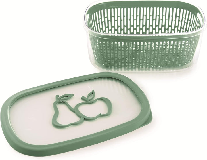 Snips Aroma Keeper Früchte, Kunststoff, Grün, 4 LT - rechteckig 4 LT - rechteckig Grün, 4 LT - recht