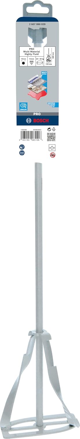 Bosch Professional Leichter Rührkorb (Korb-Ø: 120 mm, Mischmenge: 10-25 kg, Zubehör Bohrmaschine) Ø