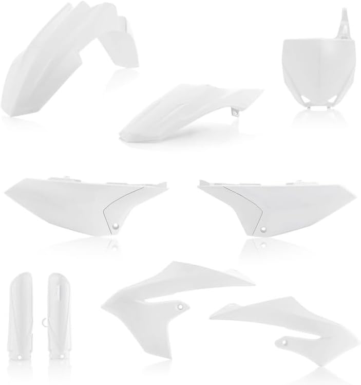 FULL KIT PLASTEN YZ 65 2019 WEISS BIANCO, BIANCO