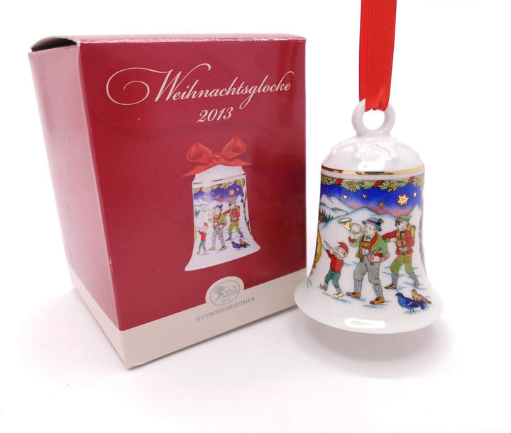 Hutschenreuther Porzellanglocke Weihnachtsglocke 2013 OVP
