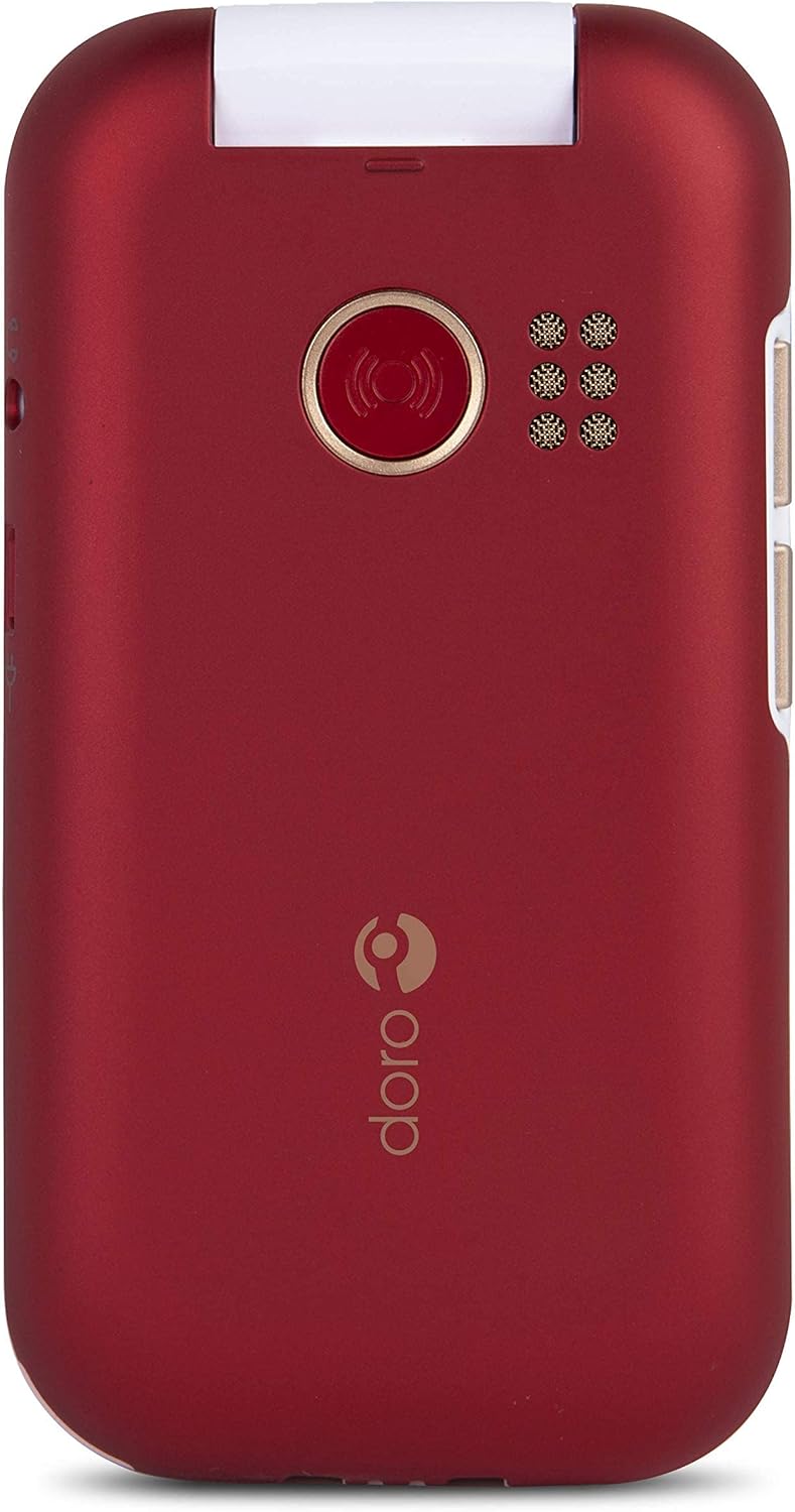 Doro 6060 - GSM Mobiltelefon im eleganten Klappdesign (3 MP Kamera, 2,8 Zoll (7,11cm) Display, GPS,
