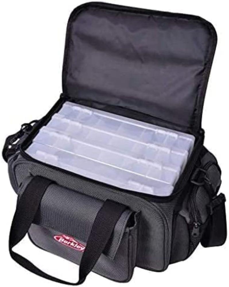 Berkley Ranger-Taschen – Angeltaschen mit Tackle-Boxen und Trennwänden – strapazierfähige Reissversc