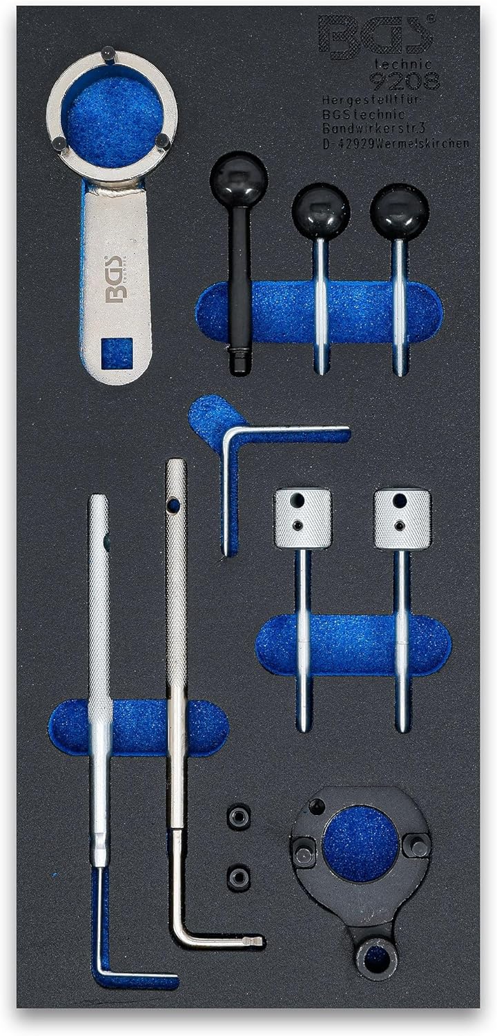 BGS 9208 | Motor-Einstellwerkzeug-Satz | für VAG 1.4 / 1.6 / 2.0 TDI Common Rail