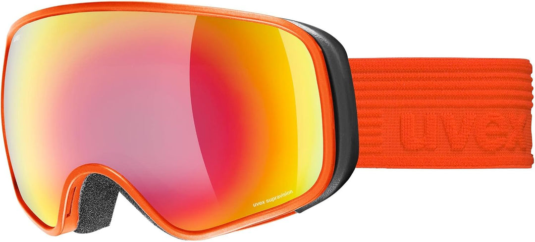 Uvex Unisex Kinder Scribble Fm Sph Skibrille (1er Pack) Einheitsgrösse black/silver-clear, Einheitsg