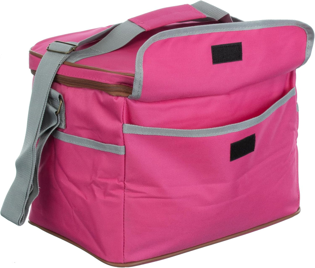 Brandsseller Kühltasche 19 Liter ca. 35 cm x 23 cm x 24 cm Faltbare Kühlbox Thermo-Shopper Strandtas