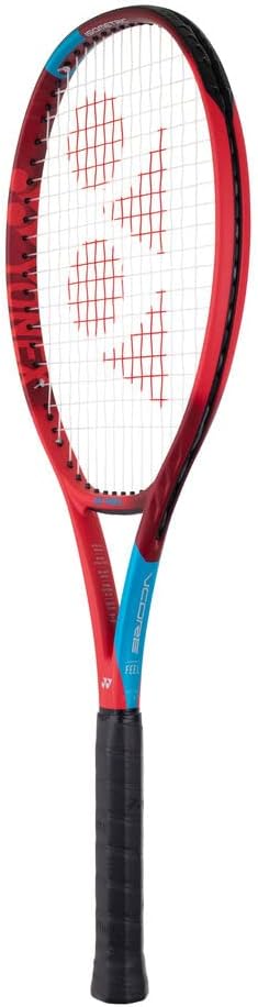 Yonex New Vcore Feel Tango Red besaitet 250g Tennisschläger Rot - Blau Griffstärke