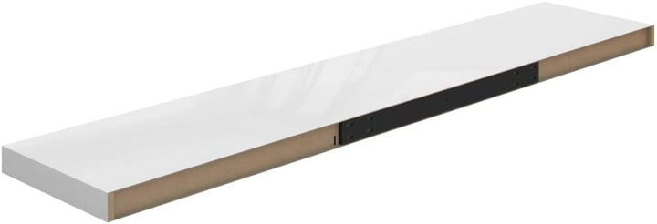 FIRBNUS 4 STK. 120x23,5x3,8 cm Floating Wall Shelf HĂ€ngeregal Regale Wandregale Regalboden Regal Hoc