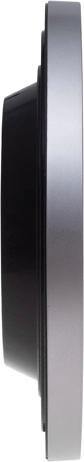 Maul Wanduhr MAULstep Ø 30 cm | Funkuhr mit automatischer Zeiteinstellung | ideal für Wohnzimmer, Sc