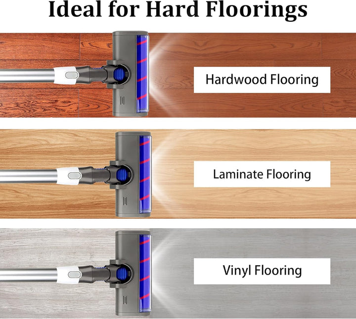 Ersatz Soft Roller Reinigungskopf mit Weicher Walze für Dyson V6 Animal, V6 Fluffy, DC58, DC59, DC61