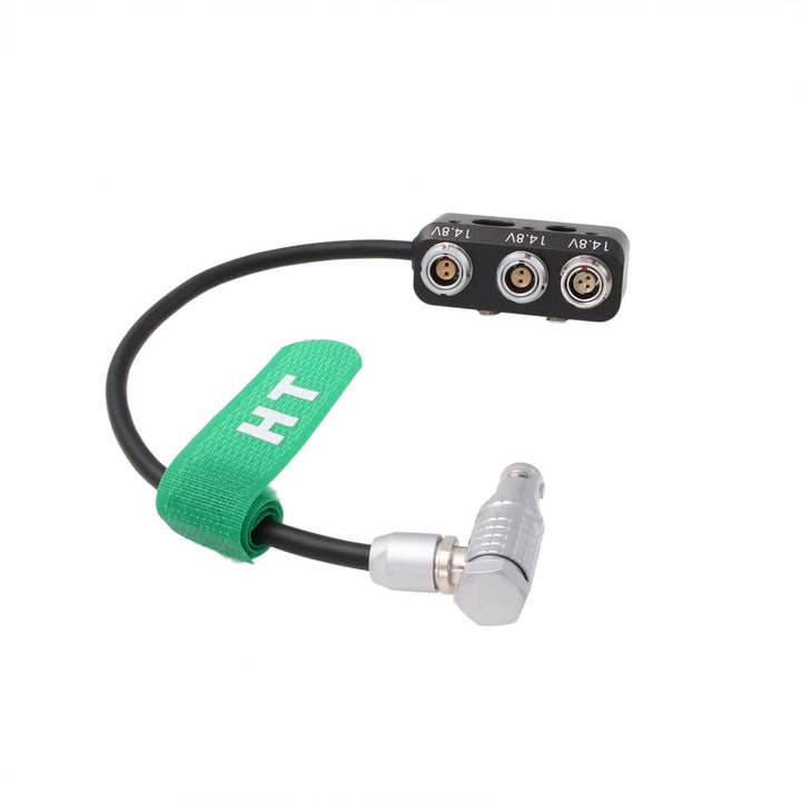 HangTon EXT-RS Adapter Splitter Box für ARRI Alexa Mini Kamera 7 Pin auf Fischer 3 Pin und 0B 2 2 Pi