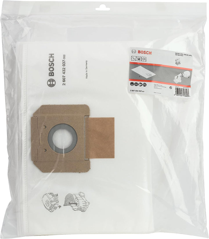 Bosch Professional Vlies Staubsauger Beutel (5 Stück, für GAS 35, in Plastikhülle) 1er Pack