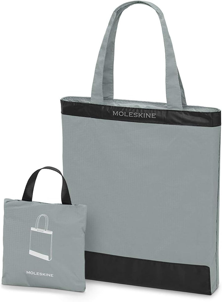 Moleskine Tasche Journey Packable Tote Faltbar und Zusammenklappbar in praktischem Beutel, pastellgr