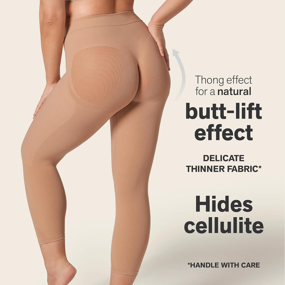 Leonisa Kompressionshose Damen – Strafft die Beine für Eine Schlankere Silhouette Ohne Po-Kompressio